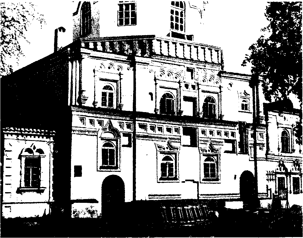 Коллегиум в Чернигове (1700—1702 гг.). Фрагмент фасада
