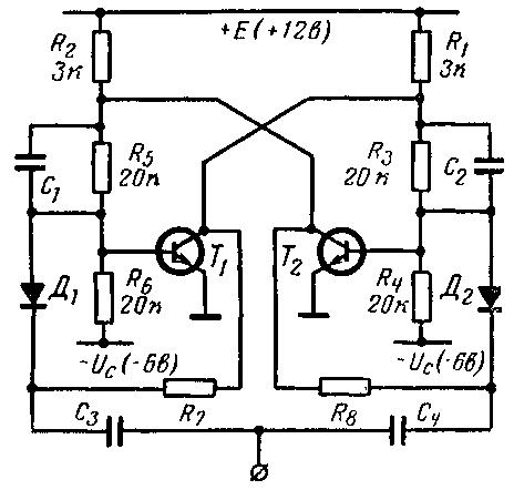 Схема триггера Экклеса-Джодана