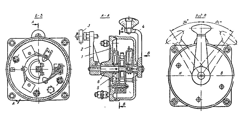 Общий вид рычажного аппарата