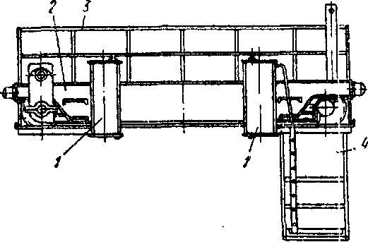 Мостовой кран с фермами коробчатого сечения 