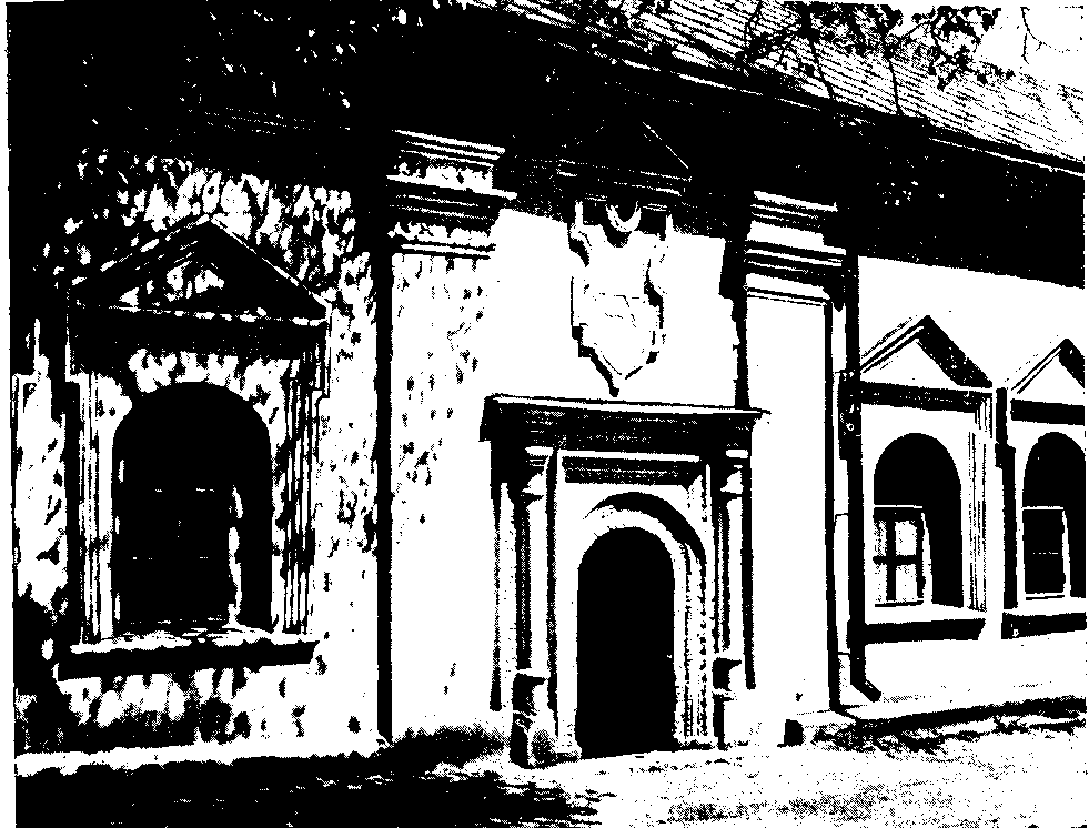 Трапезная Выдубецкого монастыря в Киеве (XVII—XVIII вв.). 