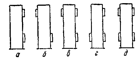 схема расположения дверей