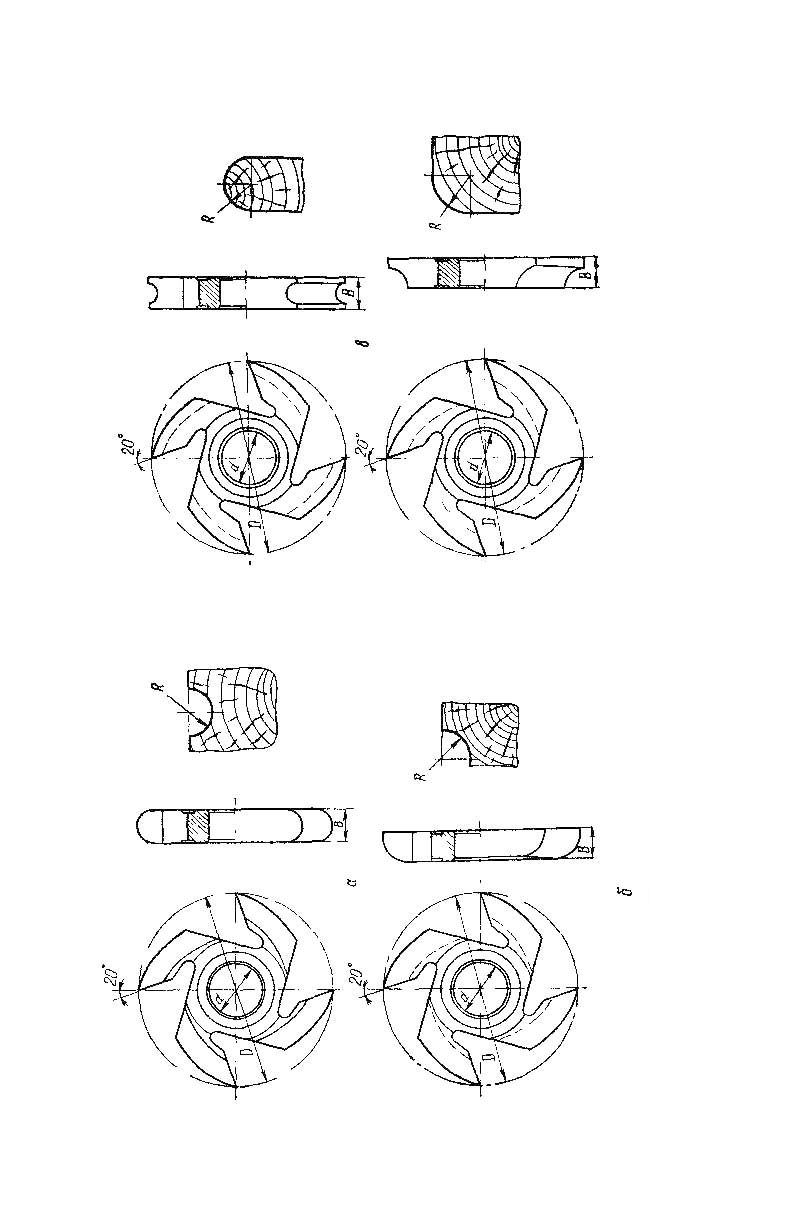 Схема фрезерования составной фрезой