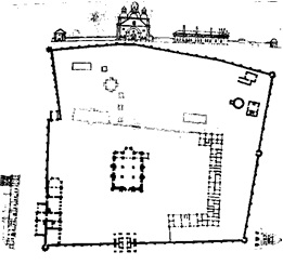Гамалеевский монастырь. План 1795 г