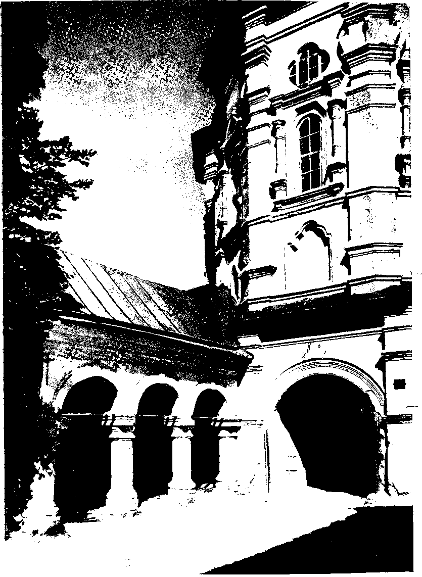 Церковь на Экономических воротах Киево-Печерской лавры (1696— 1698 гг.). Фрагмент