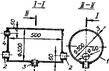 Протечный расширительный сосуд