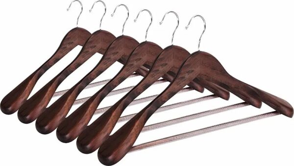 Цены на деревянные вешалки: сравнить упаковки для выгодной покупки